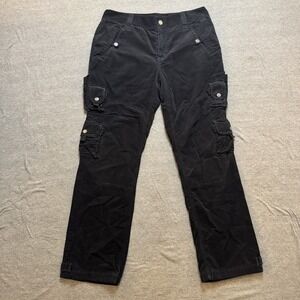 Lauren Jeans Company Ralph Lauren Rare Y2K 90's Cargo Corduroy Military Pants 10